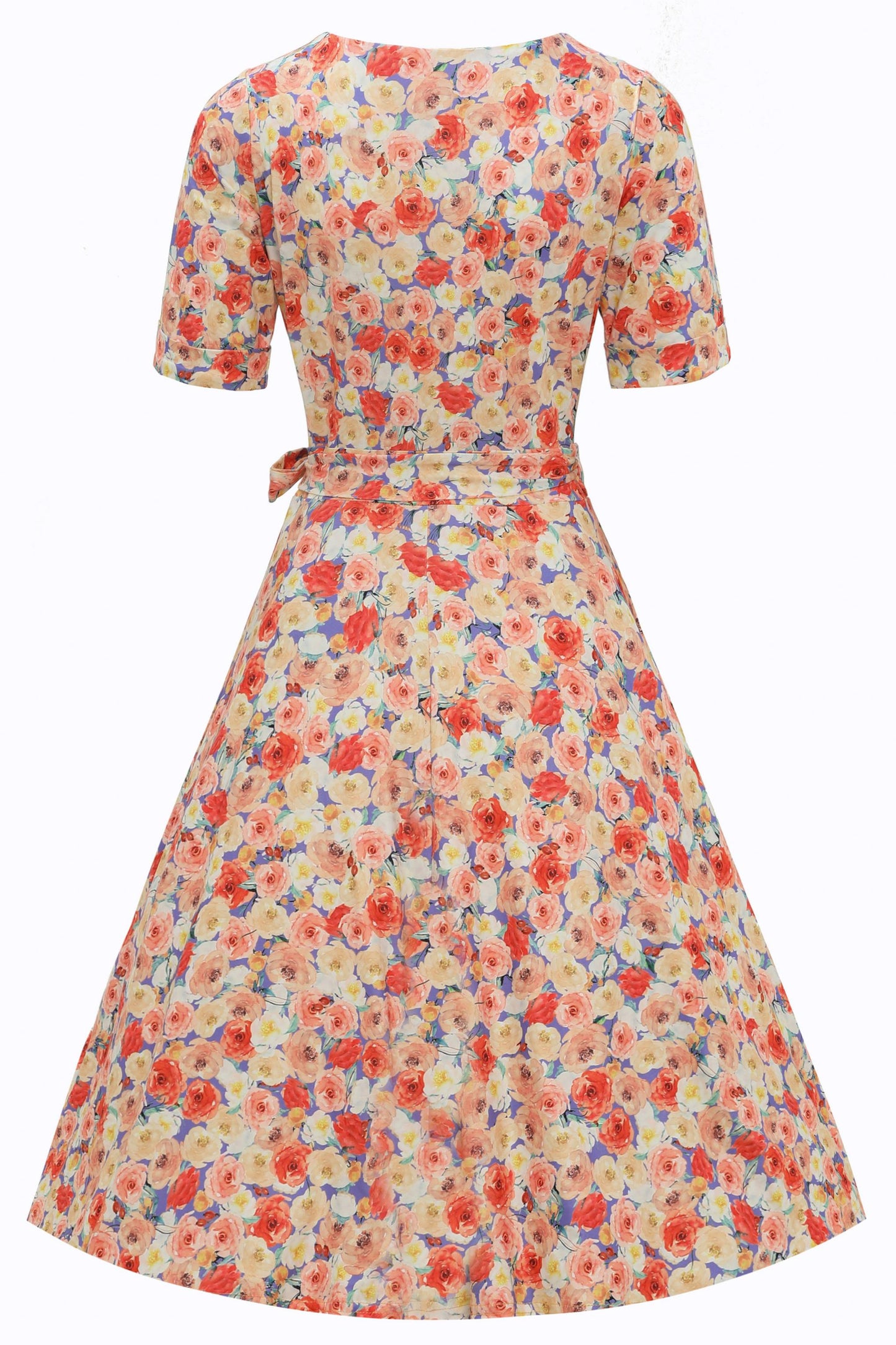 Matilda Summer Floral Wrap Dress