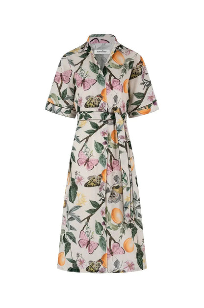 Botanica Short Sleeve Collared Dress