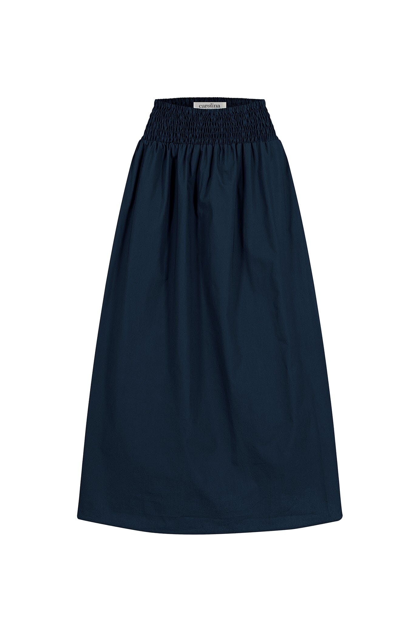 Brooke Midi A-Line Skirt Navy