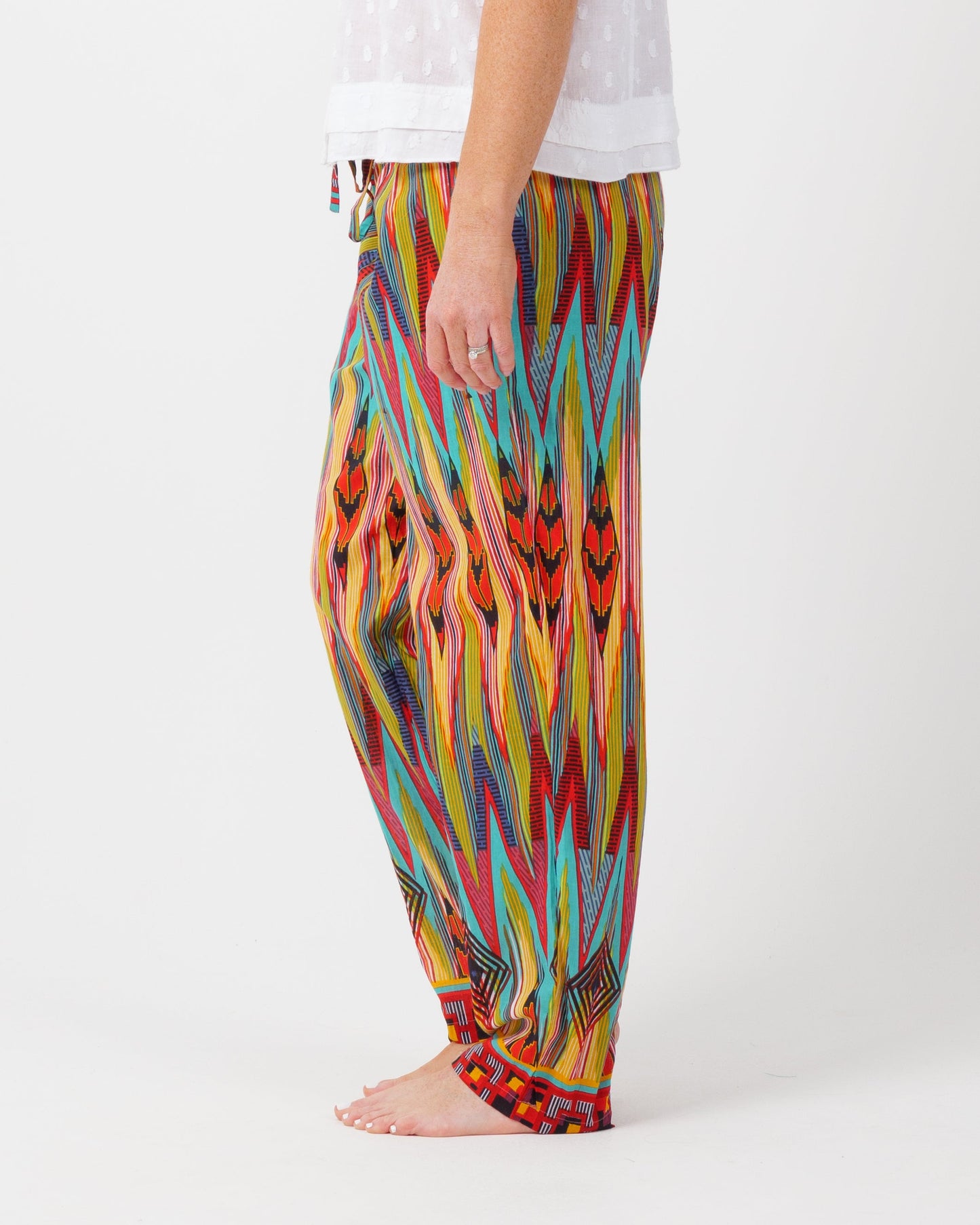 Chilli Pants in Orange Lines