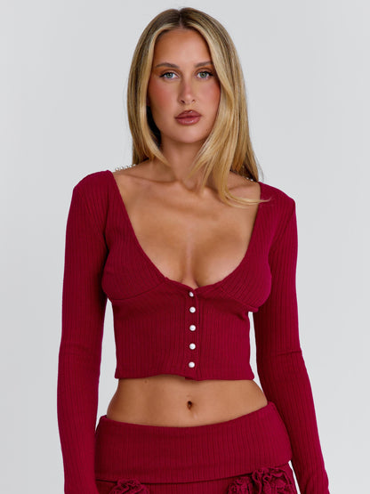 Cereza Top Red