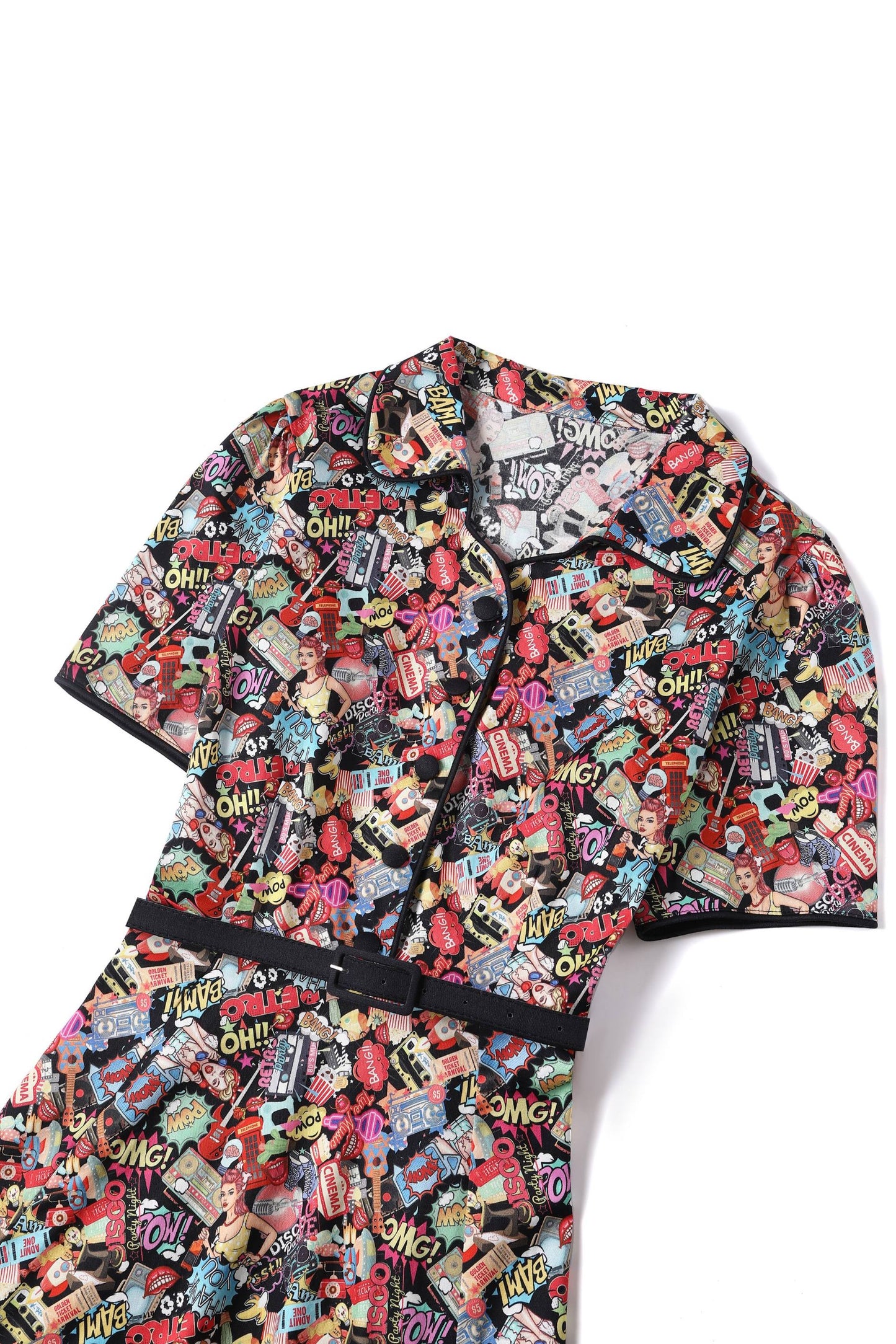Penelope Pop Art Shirt Dress