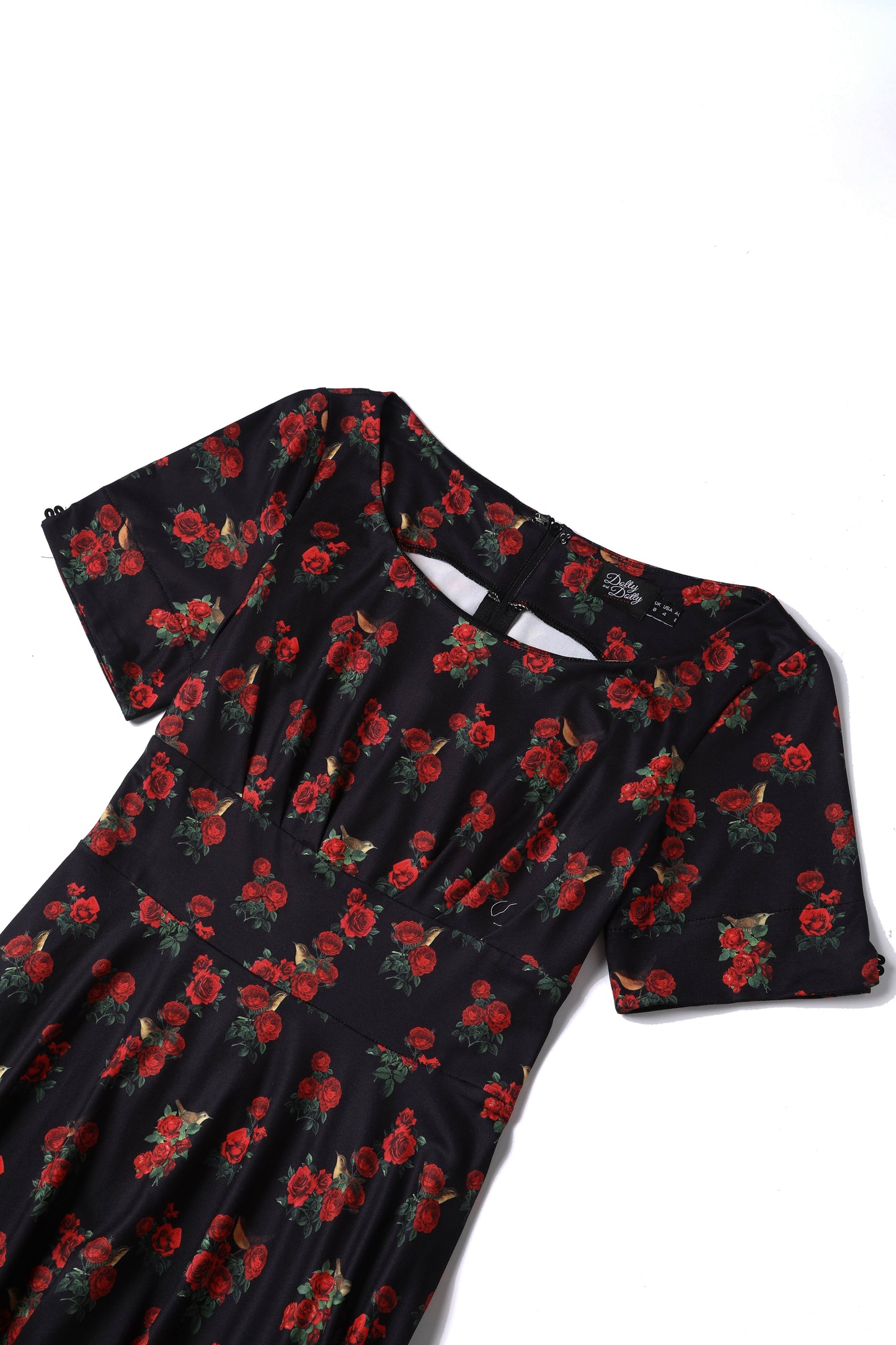 Brenda Rose & Bird Flared Dress