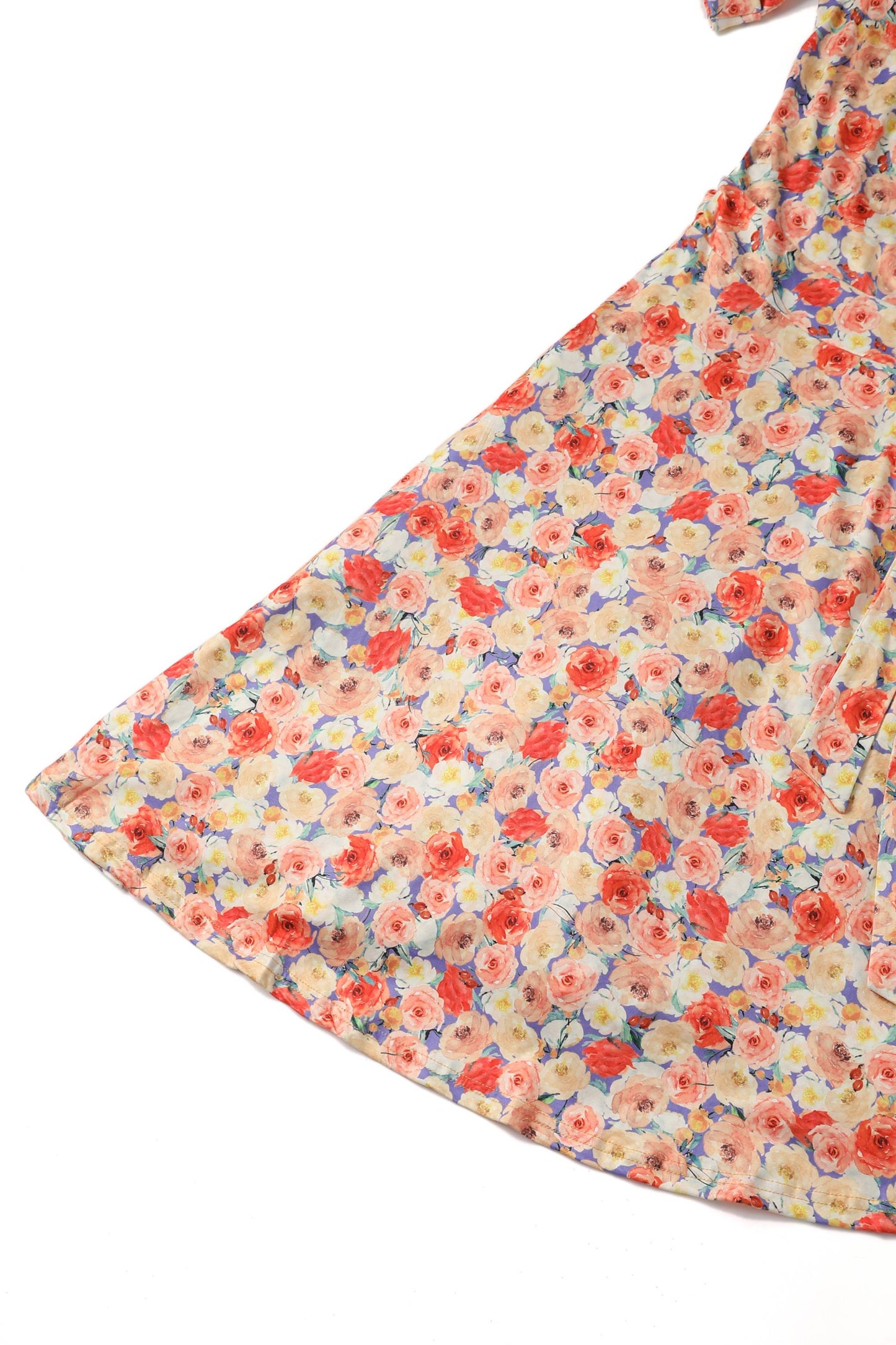 Matilda Summer Floral Wrap Dress