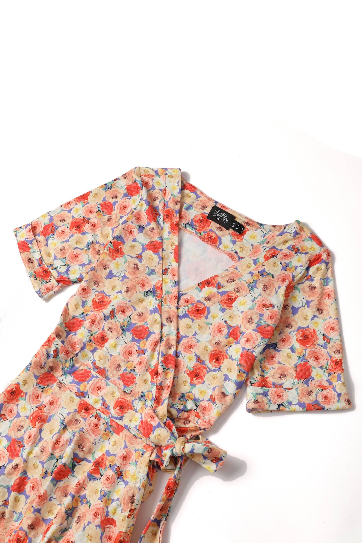 Matilda Summer Floral Wrap Dress