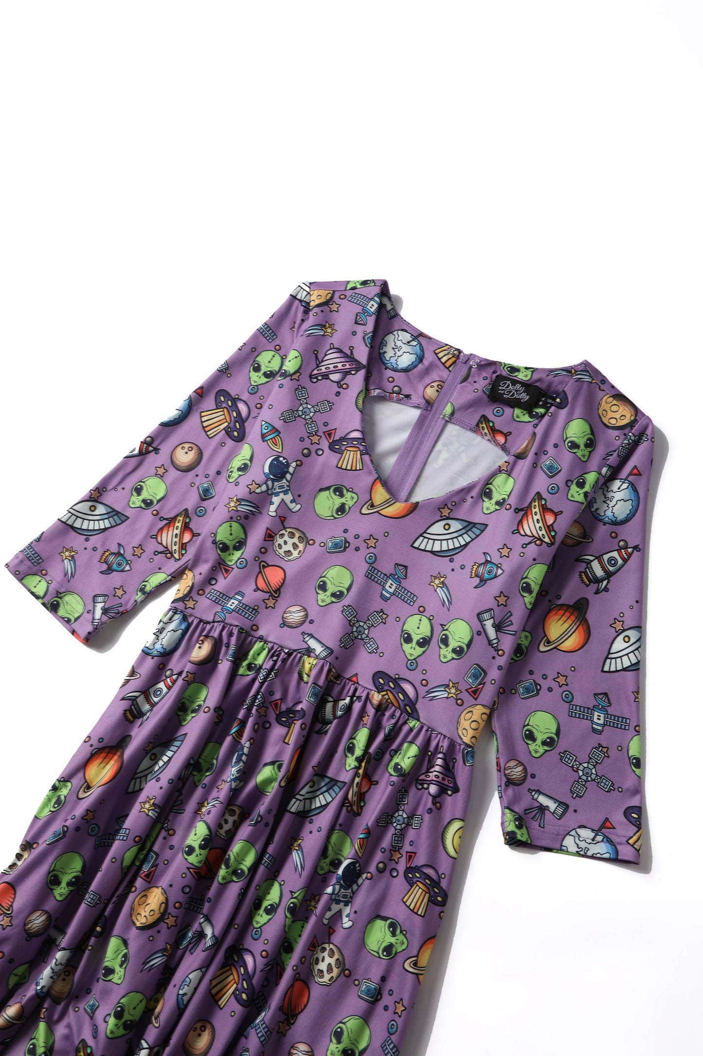 Billie Purple UFO & Alien Dress
