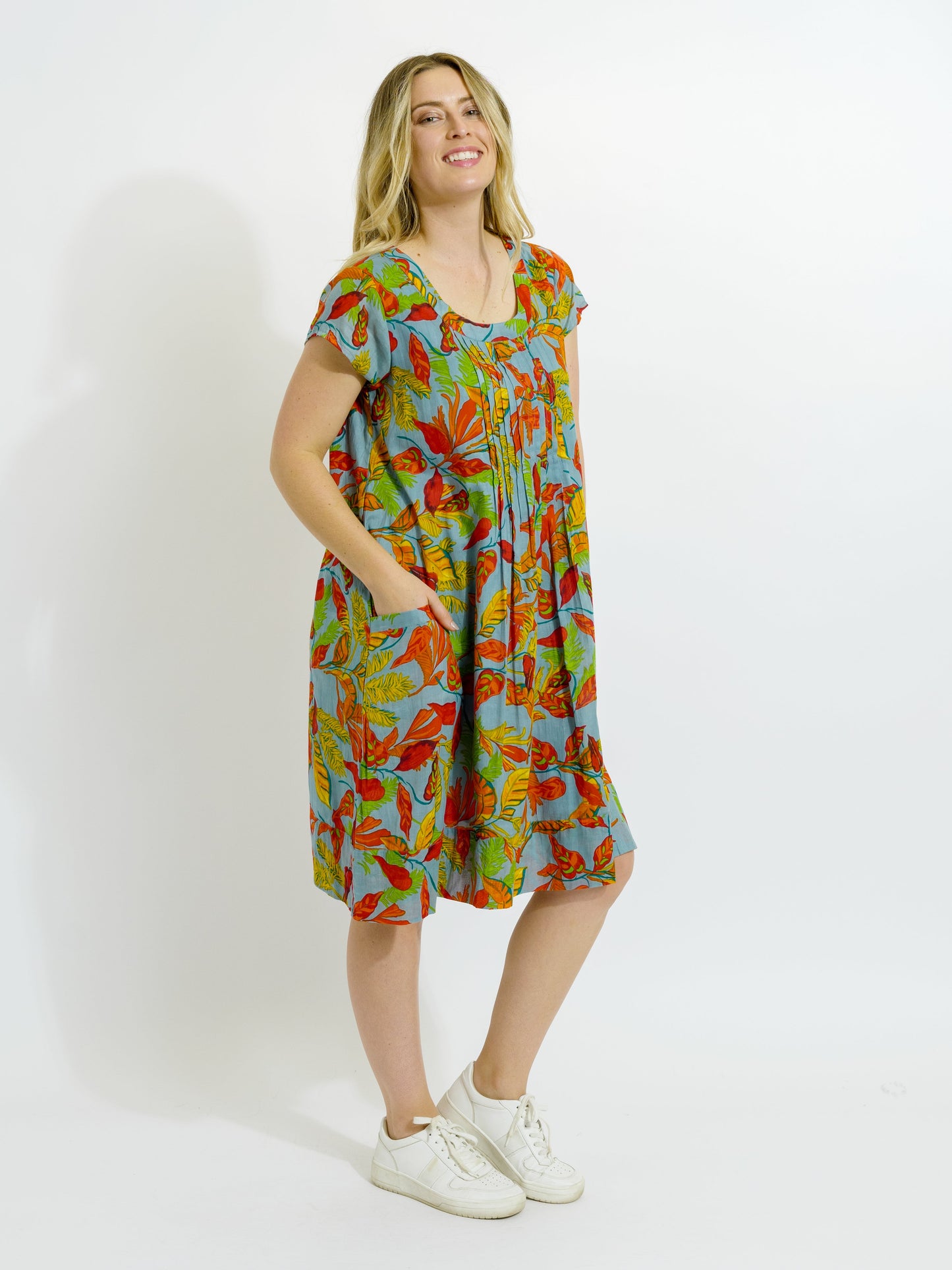 Marcoola dress in Autumn Leaves