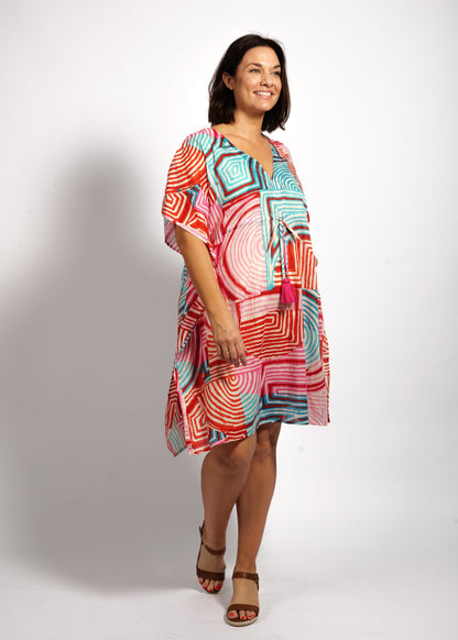 Isabel Kaftan in Aqua Pink