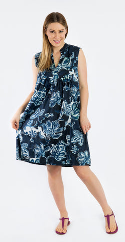 Kuranda Dress in Blue Floral