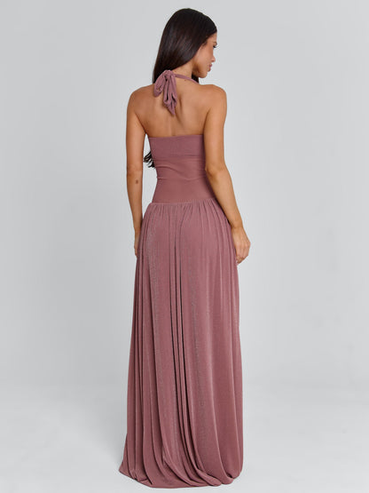 DEE MAXI DRESS MAUVE