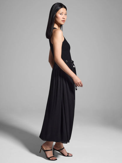 Gold Label Chiffon Smocked Dress
