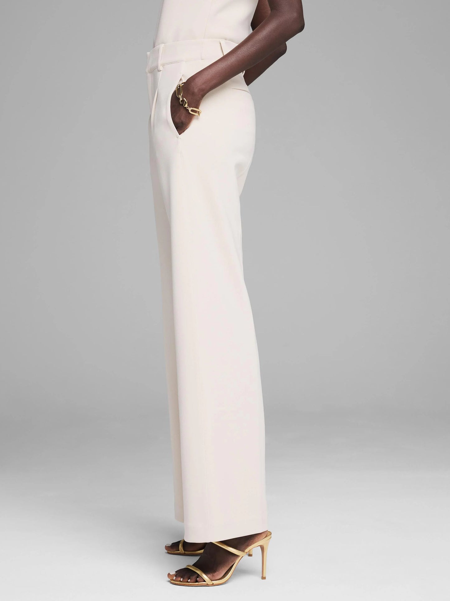 Gold Label Scuba Wide-Leg Trouser