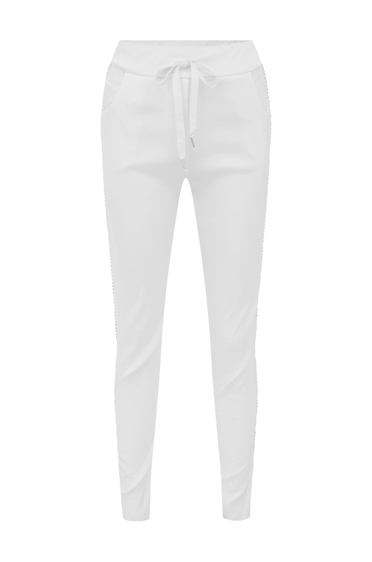 Elsa Jogger White