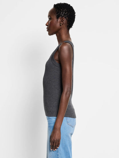 Perfect Knit Rib Scoop Tank