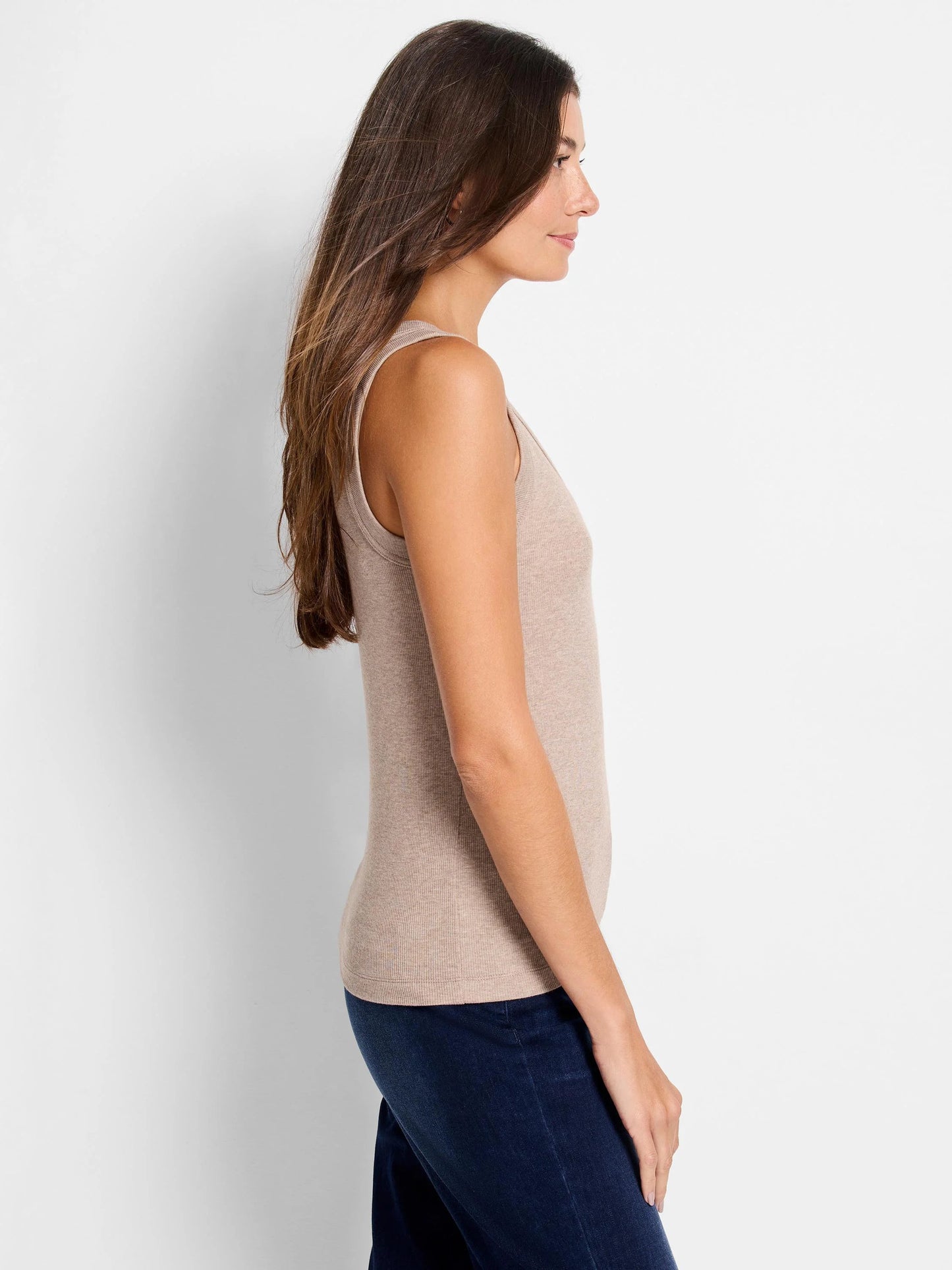 Perfect Knit Rib Scoop Tank