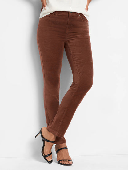 Velvet Straight Ankle Pant