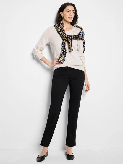 Copley Straight Drapey Ponte Pant