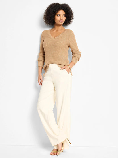 Lenox Wide Leg Sleek Stretch Tuxedo Pant