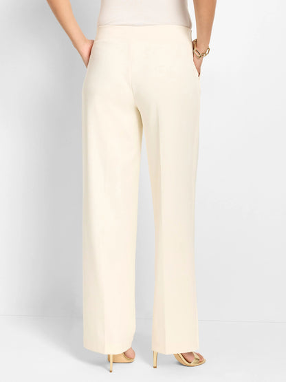Lenox Wide Leg Sleek Stretch Tuxedo Pant