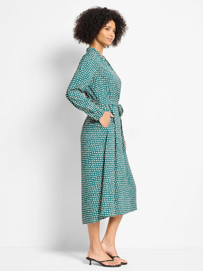 Shadow Dot Olivia Dress