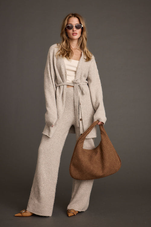 Finley Oatmeal Sweater Pant