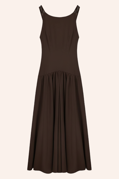 Vestido Mica Choco · Allegra ·