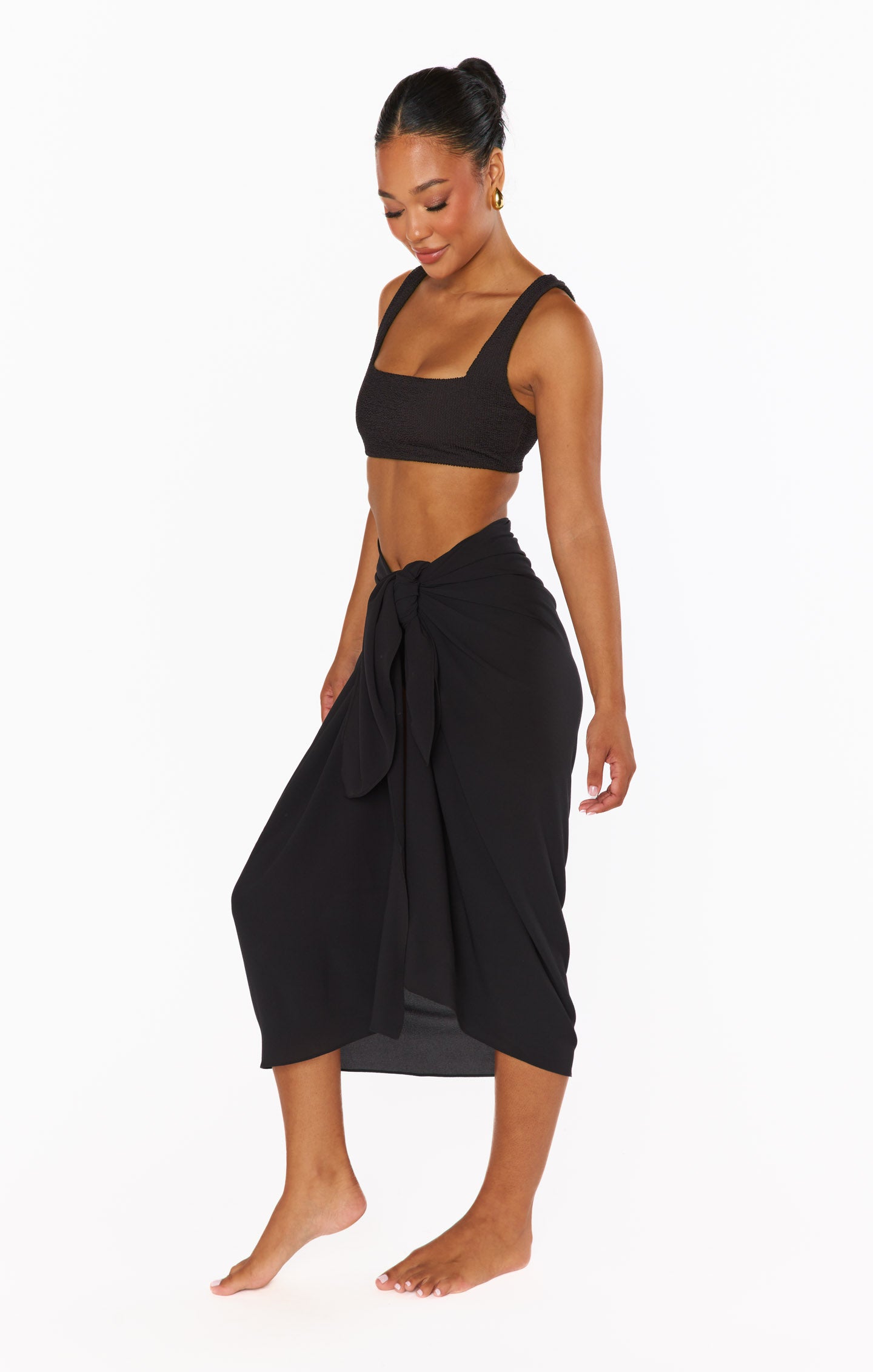 Kiran Sarong ~ Black