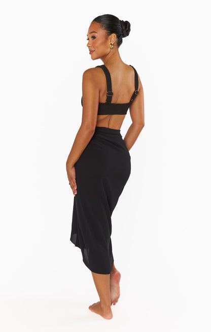 Kiran Sarong ~ Black