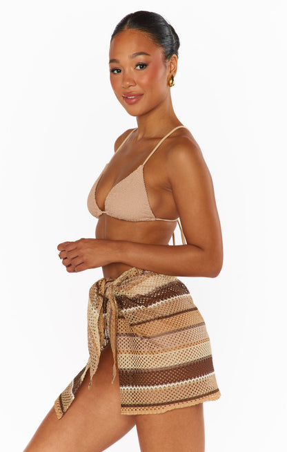Leyla Sarong ~ Neutral Crochet