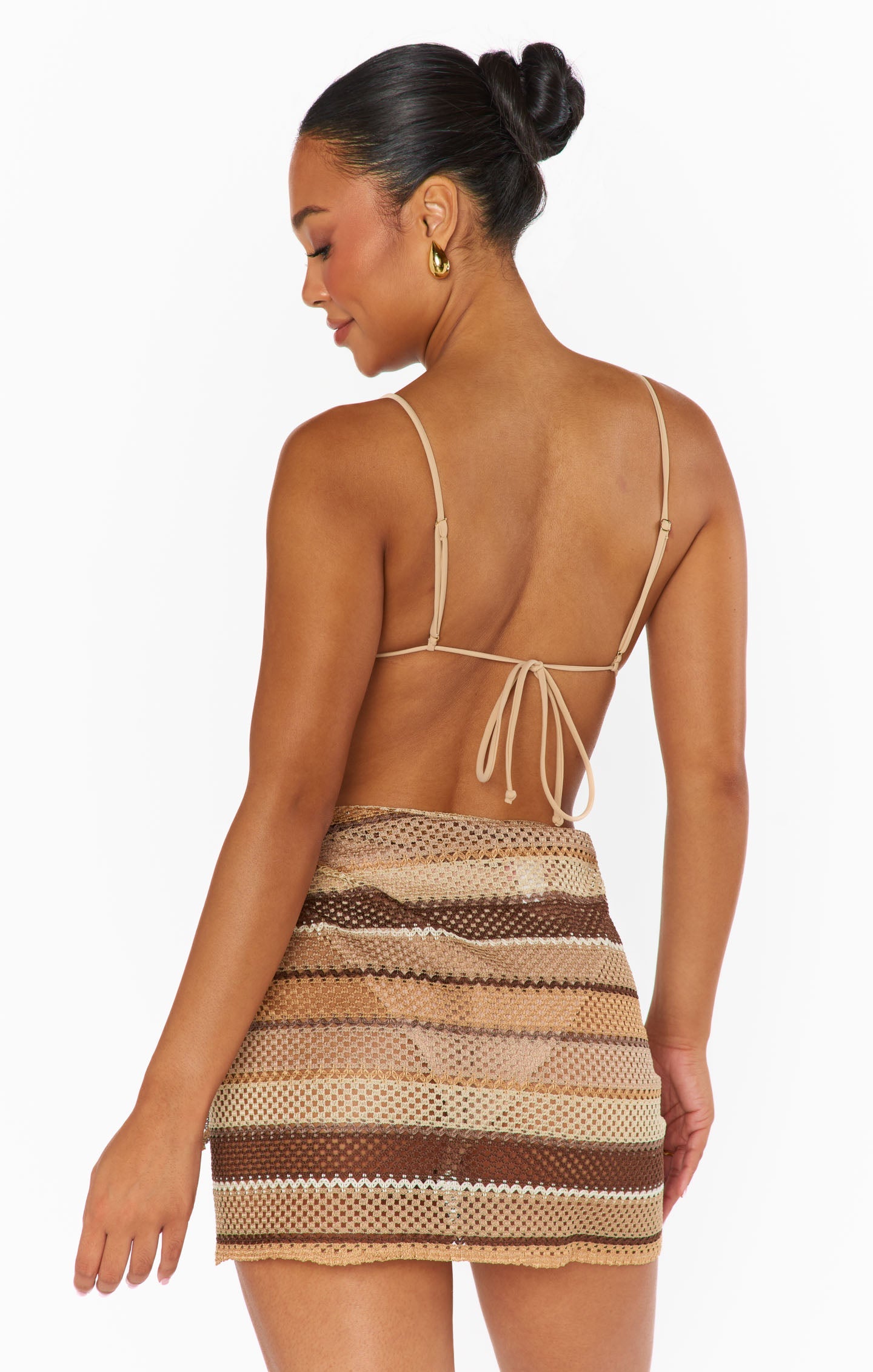 Leyla Sarong ~ Neutral Crochet
