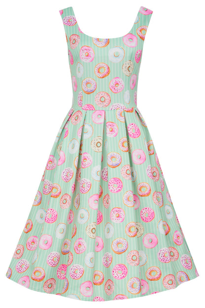 Amanda Mint Donut Tea Dress