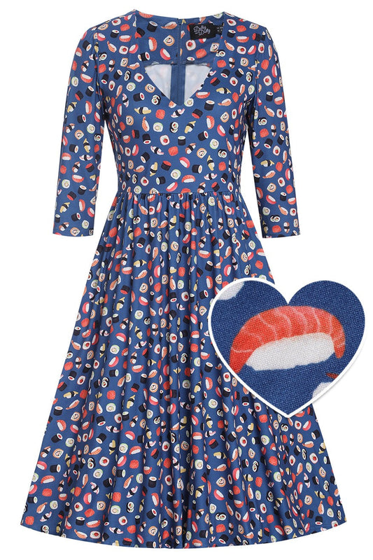 Billie Sushi & Sashimi Flared Dress