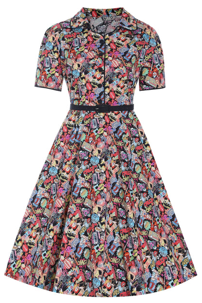 Penelope Pop Art Shirt Dress