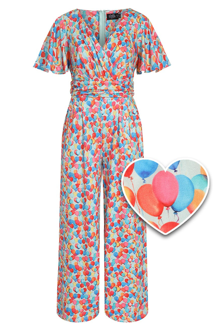 Esther Colourful Balloon Jumpsuit