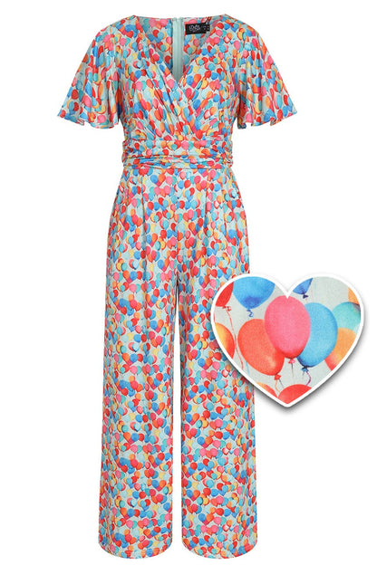 Esther Colourful Balloon Jumpsuit