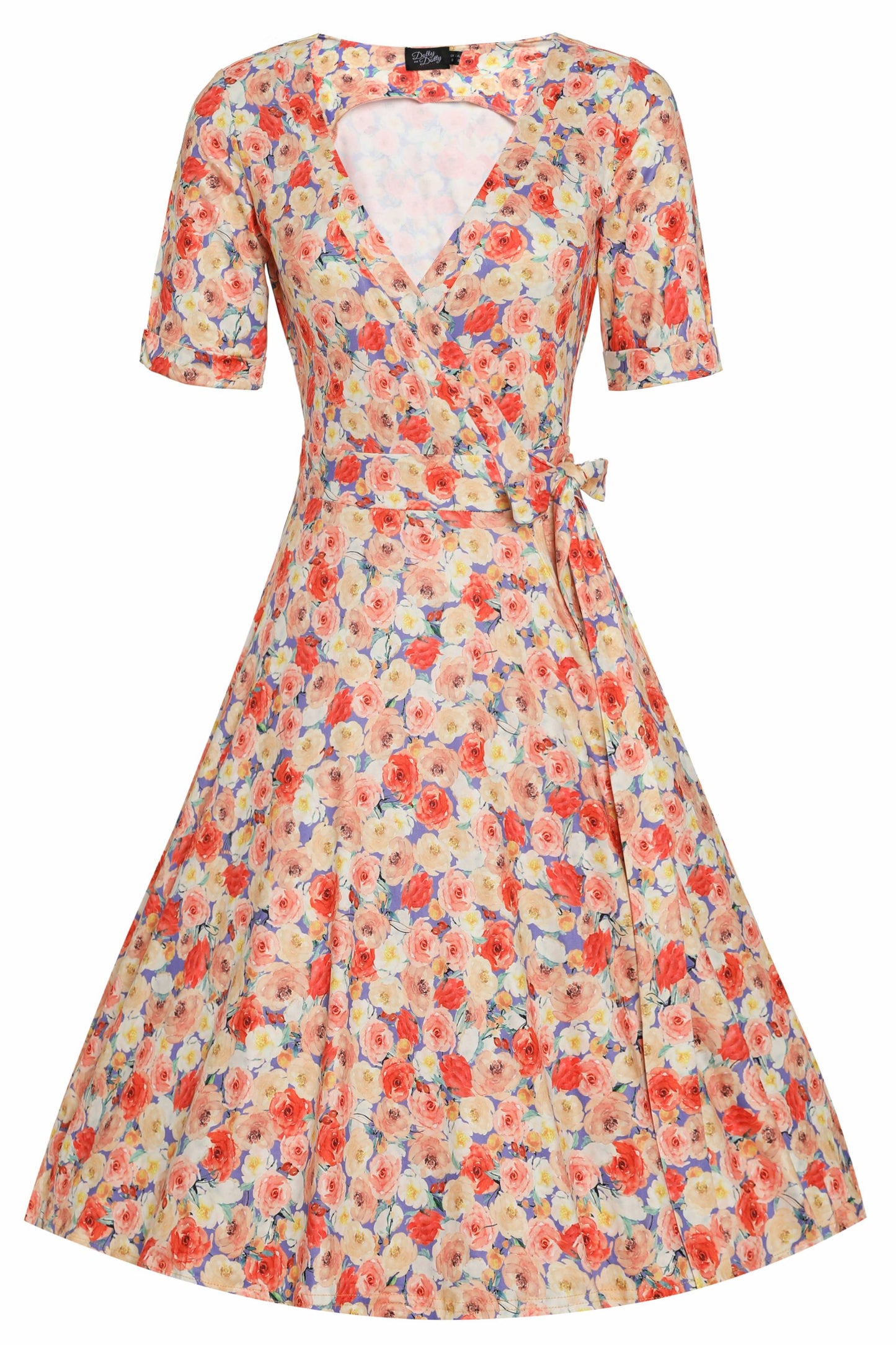 Matilda Summer Floral Wrap Dress