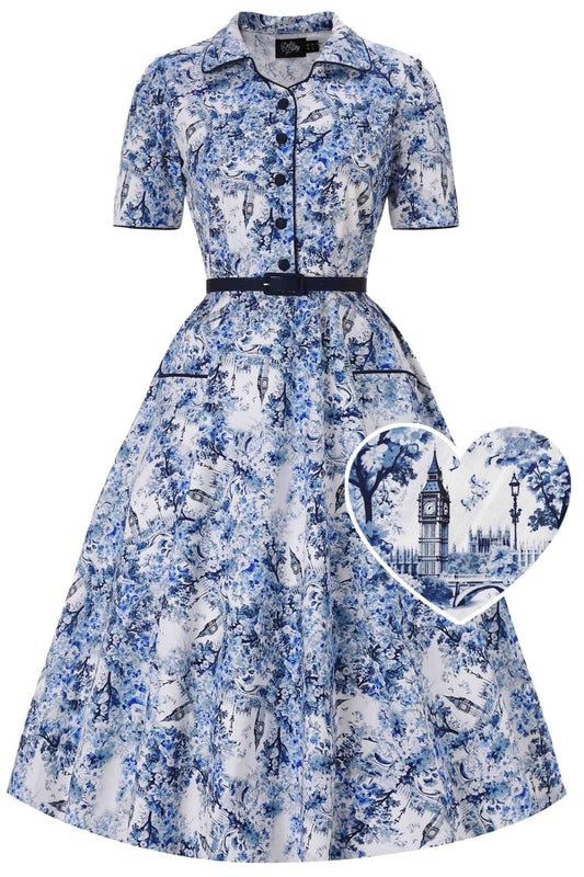 Mabel Big Ben Midi Shirt Dress