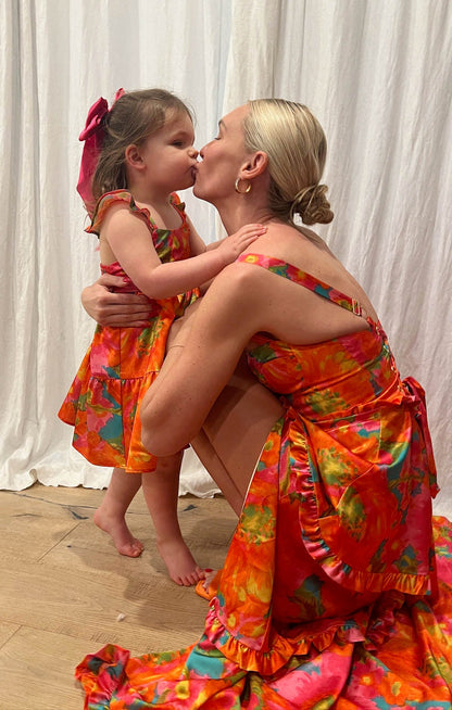 Dodd Ruffle Dress ~ Miss Malibu