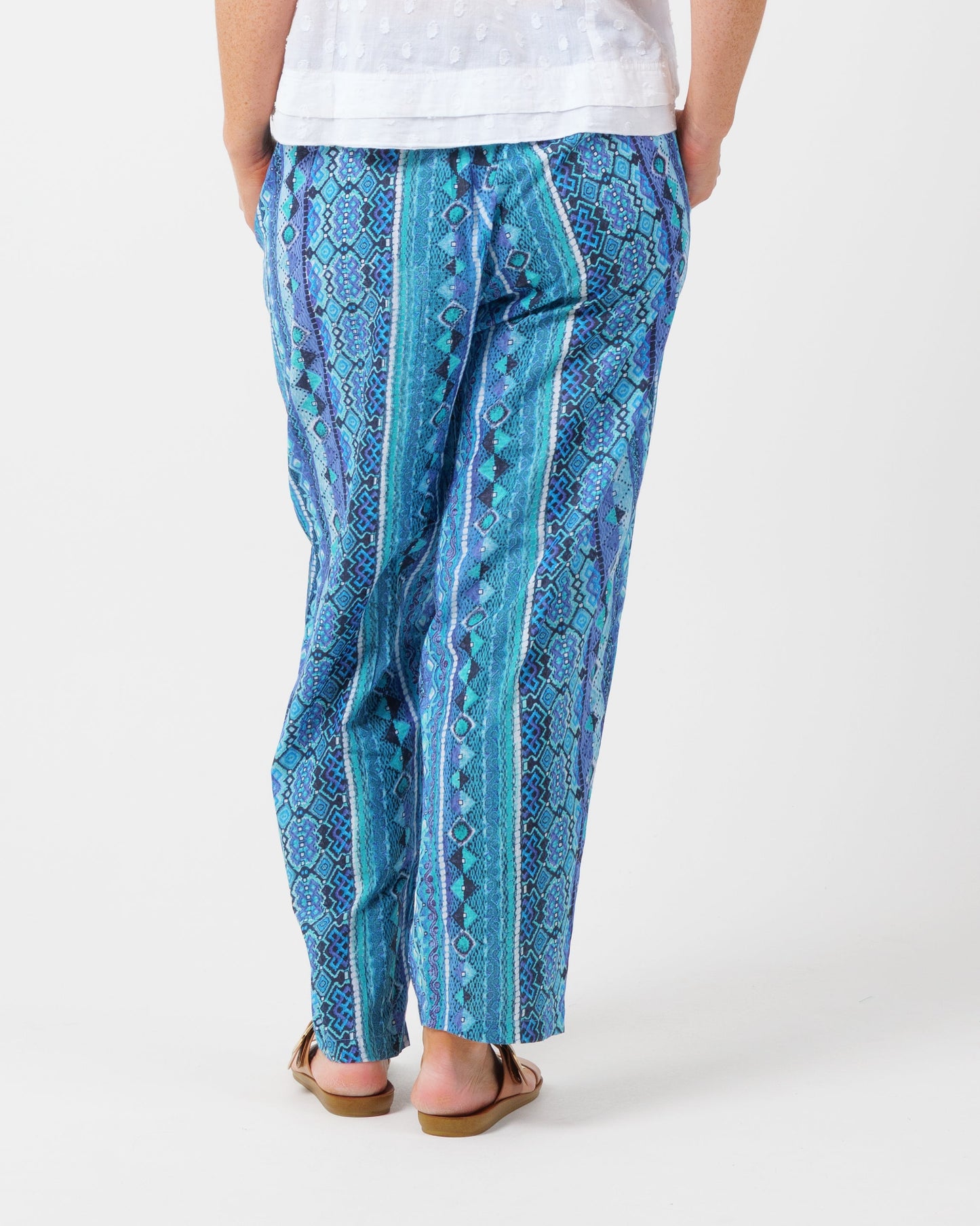 Chilli Pants in Blue Lines