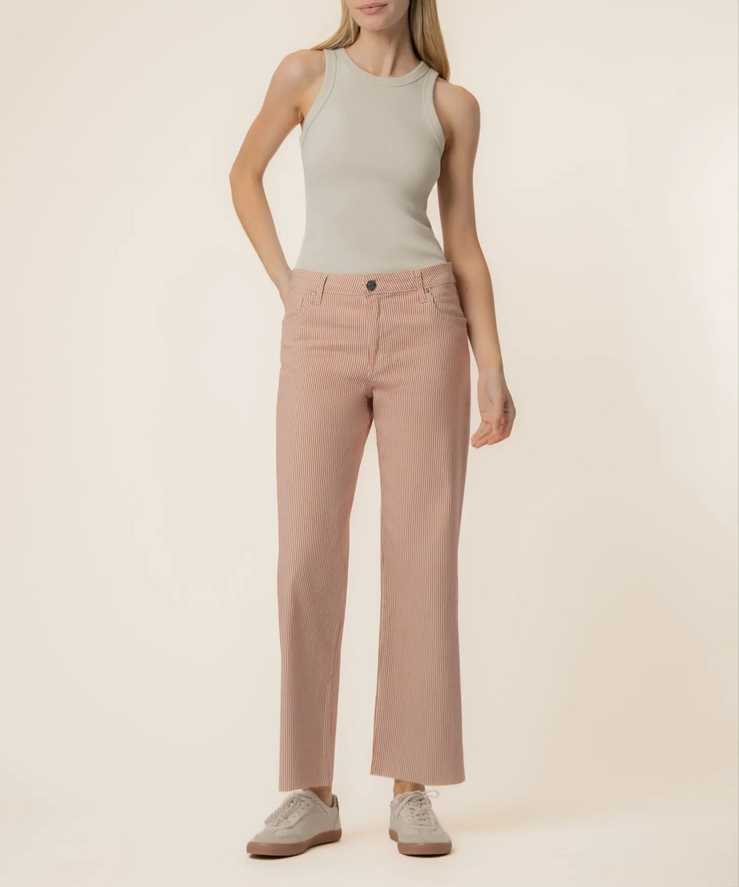 Kut Charlotte High Rise Wide Leg Jean