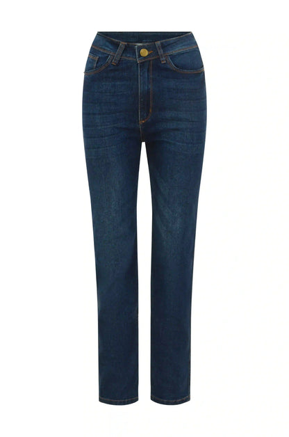 Katya Jeans Denim Blue High Rise