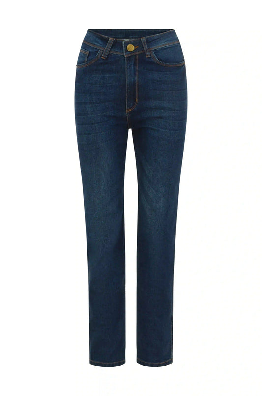 Katya Jeans Denim Blue High Rise