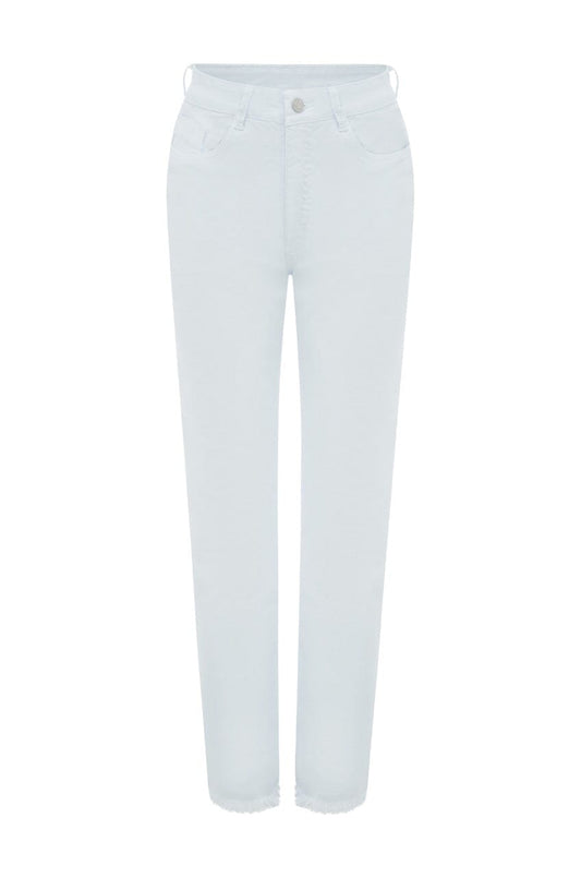 Kelsey Straight Jeans White