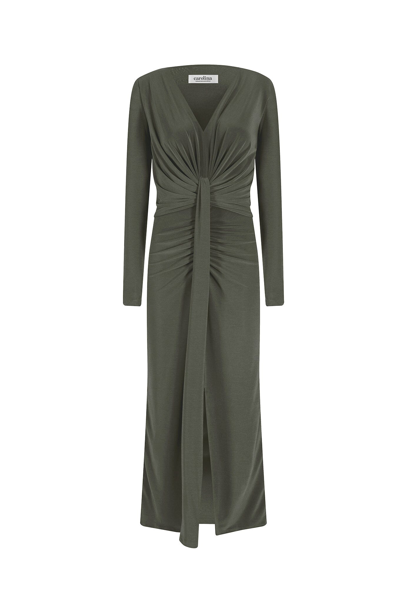 Kristen Long Sleeve Dress Sage