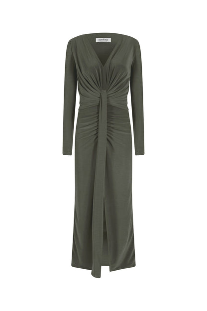 Kristen Long Sleeve Dress Sage