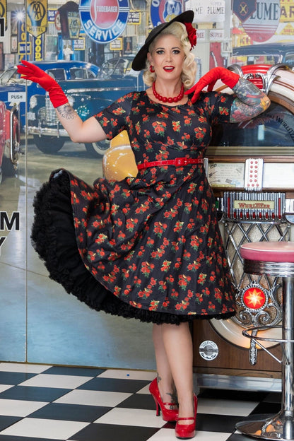 Brenda Rose & Bird Flared Dress