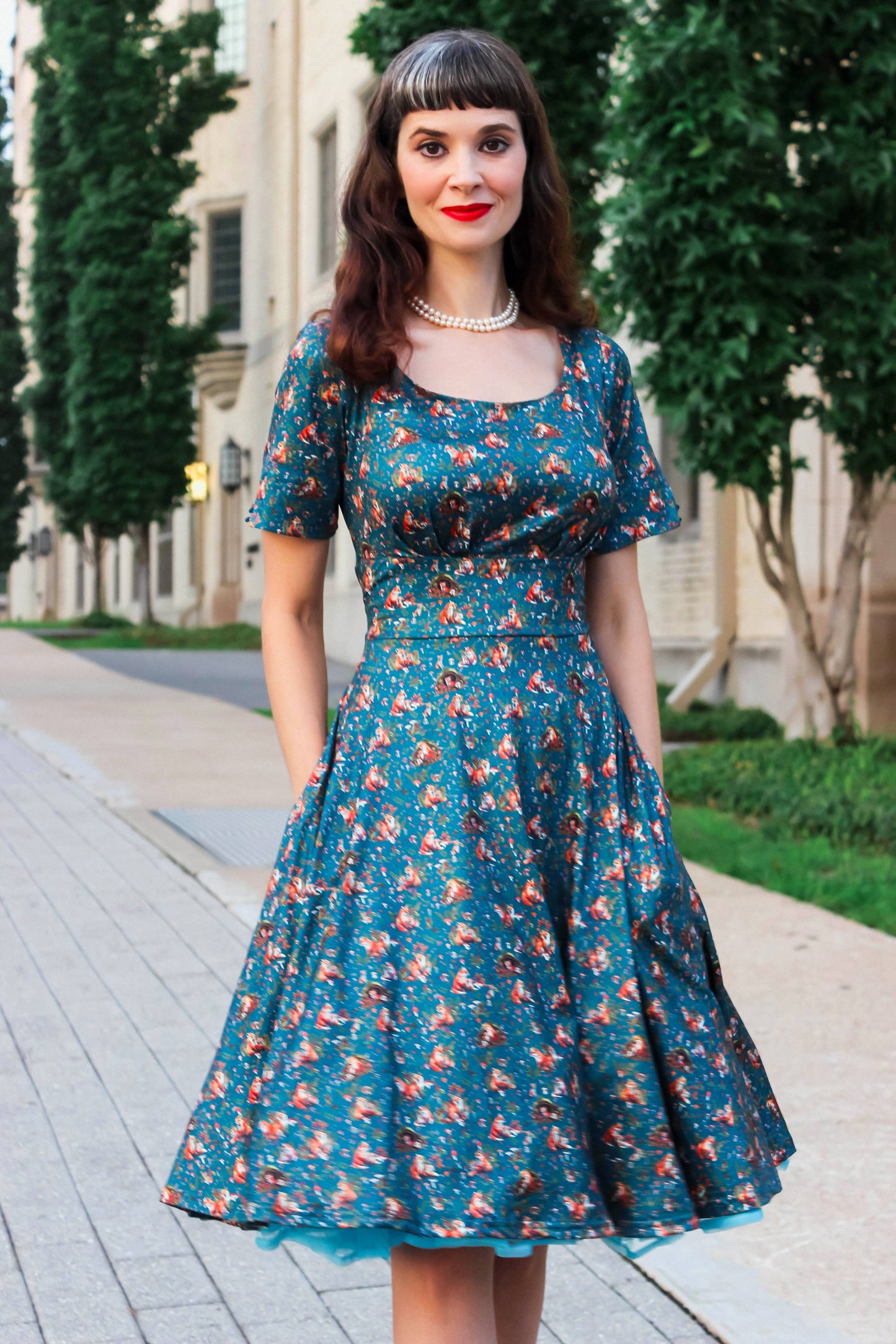 Brenda Fox Den Print Dress