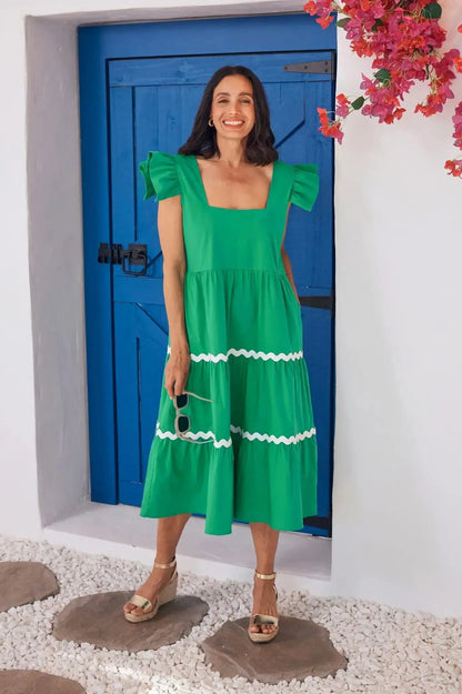 Laryssa Dress Emerald