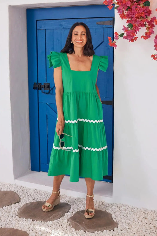Laryssa Dress Emerald