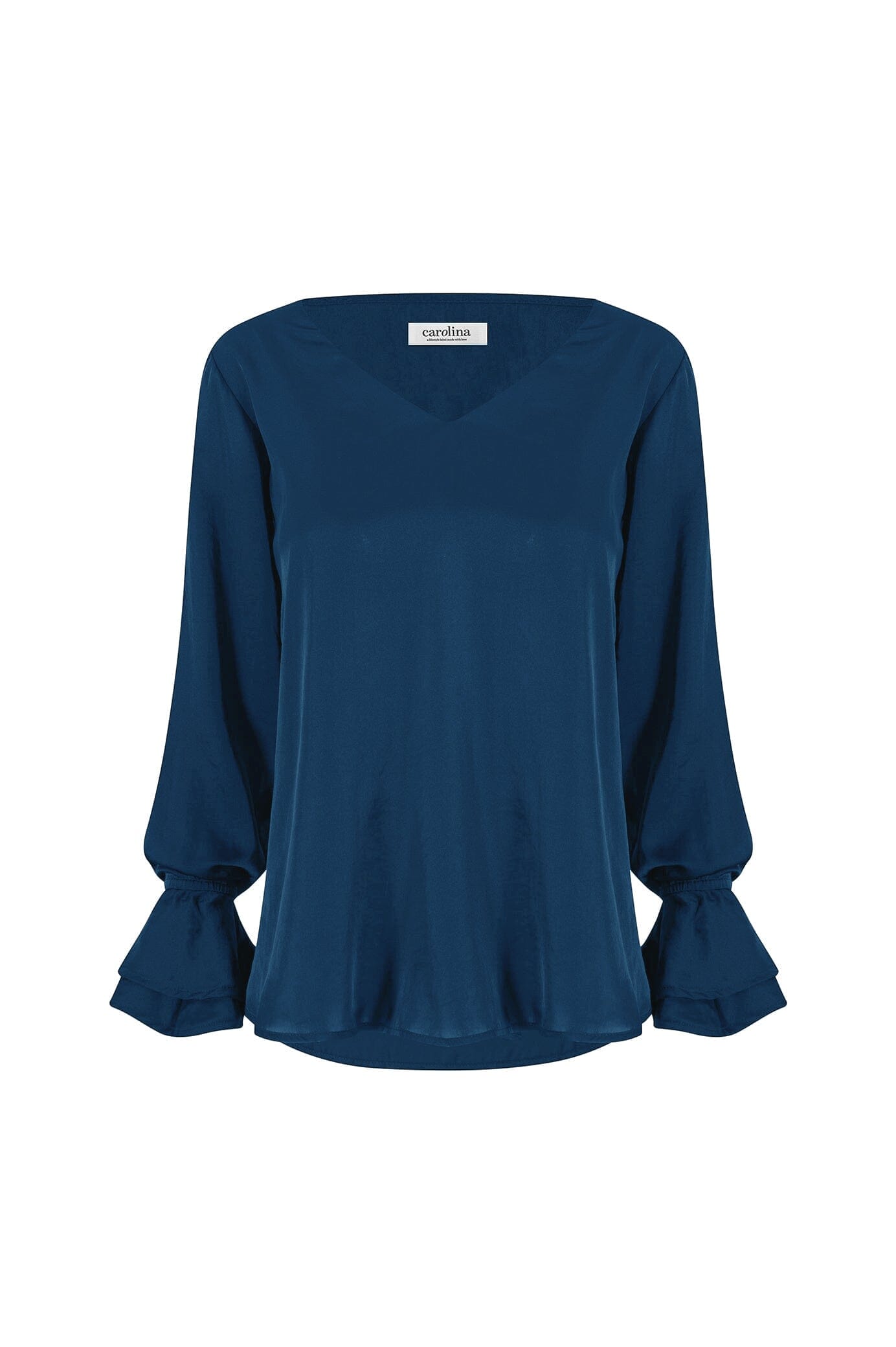 Lola Long Sleeve Top Navy